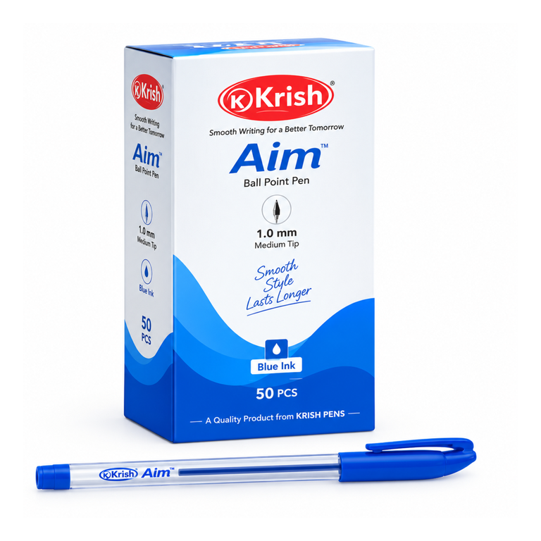Krish Aim Ball Pen Blue